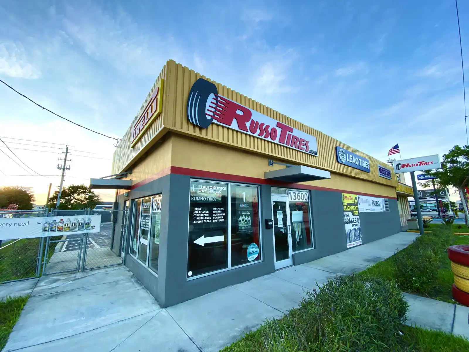 Russo Tires North Miami storefront